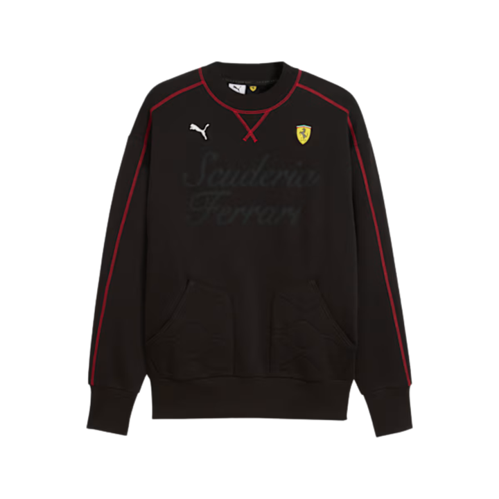 2026 Scuderia Ferrari F1™ Team T7 Crew Sweatshirt - Black