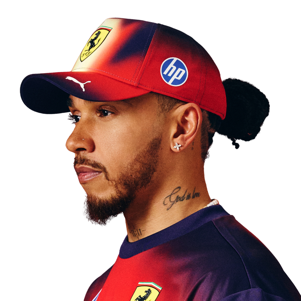 2026 Scuderia Ferrari HP F1™ Lewis Hamilton Chinese Grand Prix Men's Baseball Hat -Viola