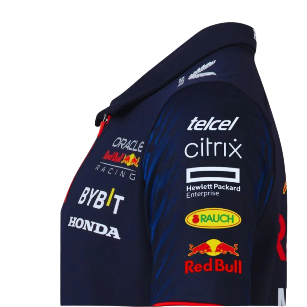 Red Bull Racing F1 Team Adult Polo Shirt - Night Sky 