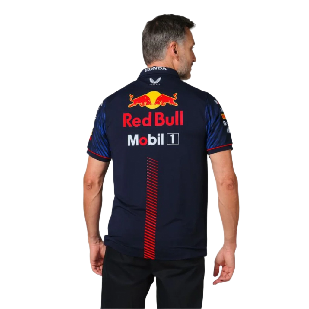 2023 Red Bull Racing F1 Team Polo Shirt - Blue 