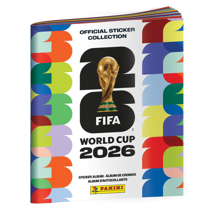 2026 Panini FIFA World Cup™ 2026 Sticker Album (Soft Cover) - White | FANABOX™