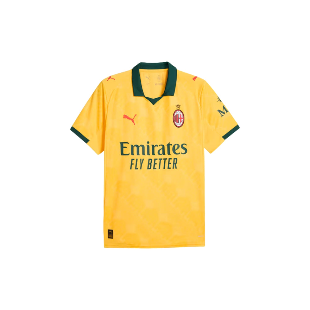 25/26 AC Milan Men's Replica Third Jersey – Sunny Yellow