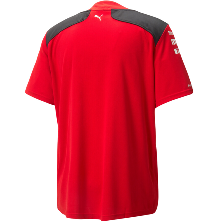 2023 Scuderia Ferrari F1™ Team Button-up Baseball Jersey Adult - Red