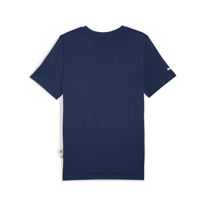 2025 Scuderia Ferrari F1™ Team Tonal Shield Men's T-Shirt - Red / Black / Persian Blue