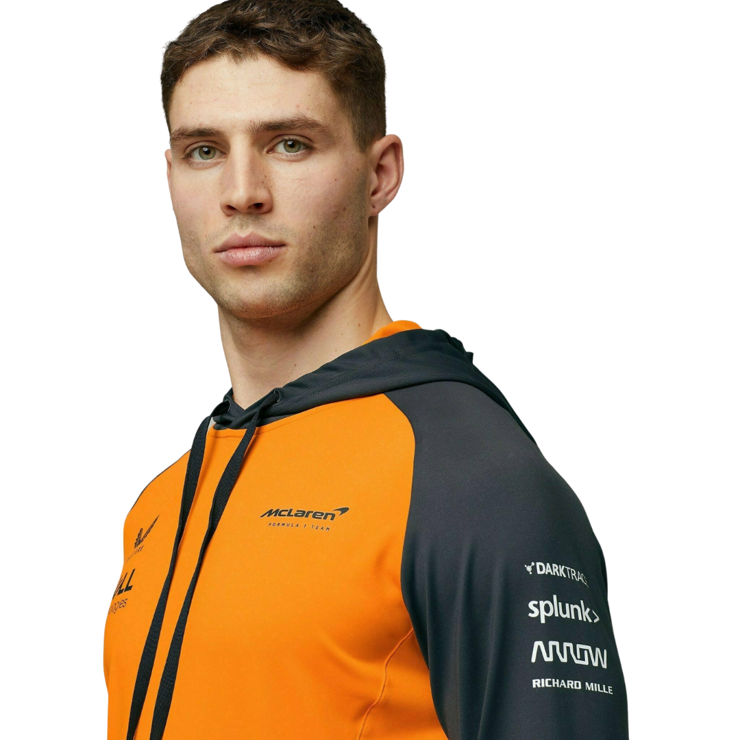 McLaren F1™ Team Hooded Sweatshirt Adult - Papaya