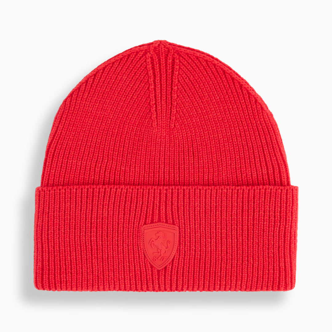 Ferrari F1 Team Pro Unisex Adult  Men or Women Winter Beanie by Puma - Red