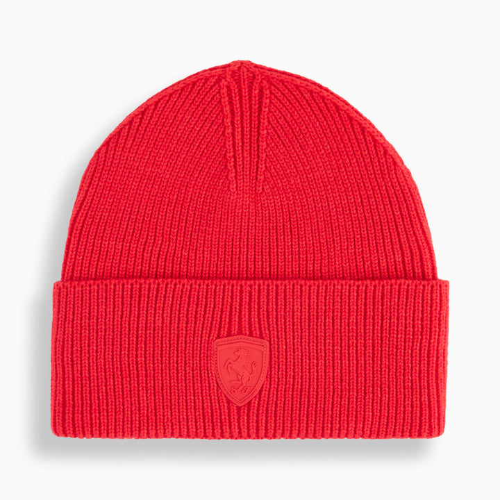 Ferrari F1 Team Pro Unisex Adult  Men or Women Winter Beanie by Puma - Red