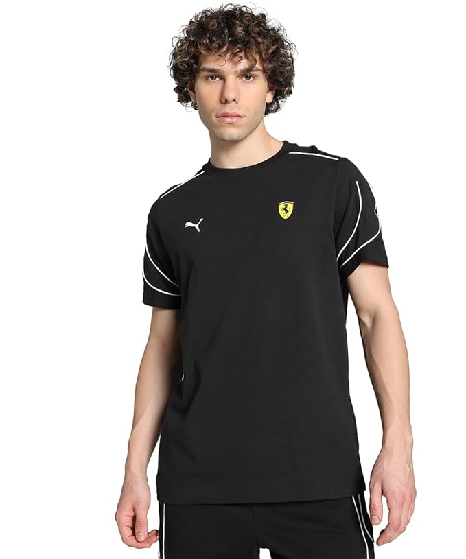 Scuderia Ferrari Race MT7 Men's T-shirt - Black