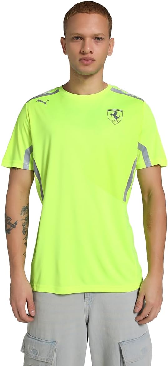 2025 Scuderia Ferrari F1™ Team Set Up Tee - Yellow Alert
