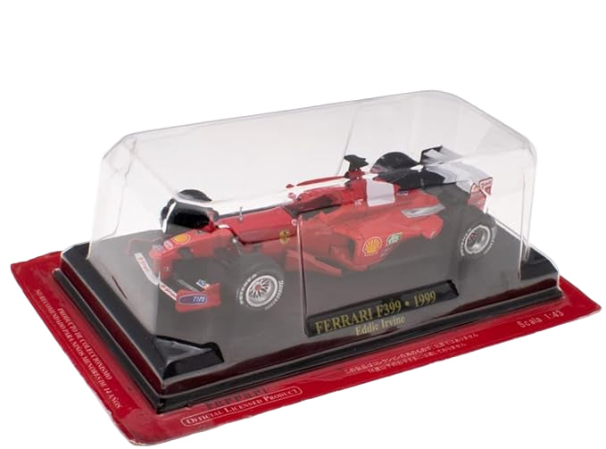 E. Irvine Ferrari F399 #4 F1 Model Car 1 1999 1:43 Altaya - Red 