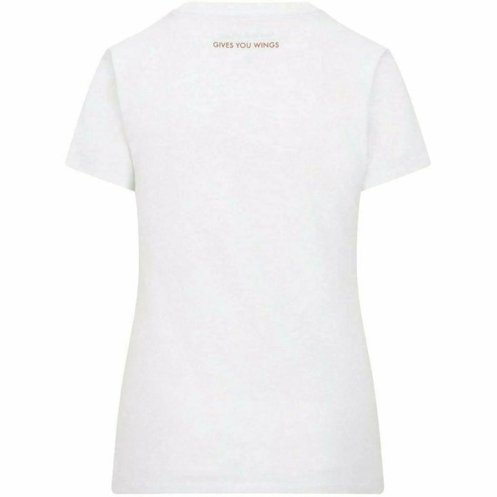 Red Bull Racing F1™ Team Women's Large Logo T-Shirt - Navy/White/Orange