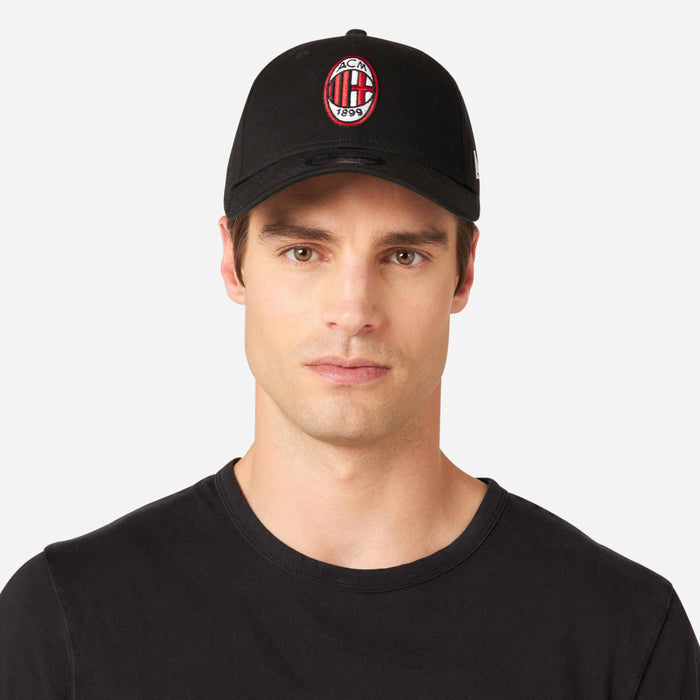 AC Milan 9FORTY Adjustable Men's Baseball Cap - Black