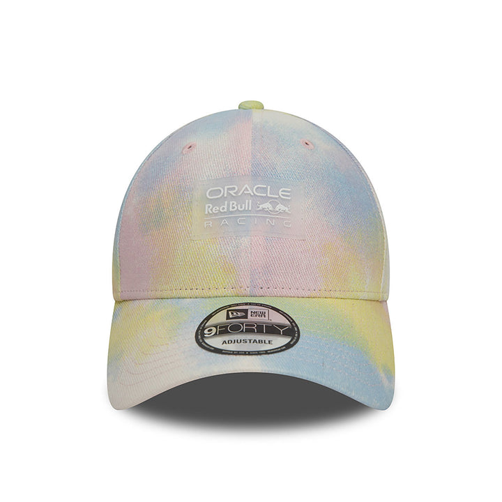 Casquette unisexe 9FORTY SnapBack 2024 Red Bull Racing Tie Dye Denim - Multicolore