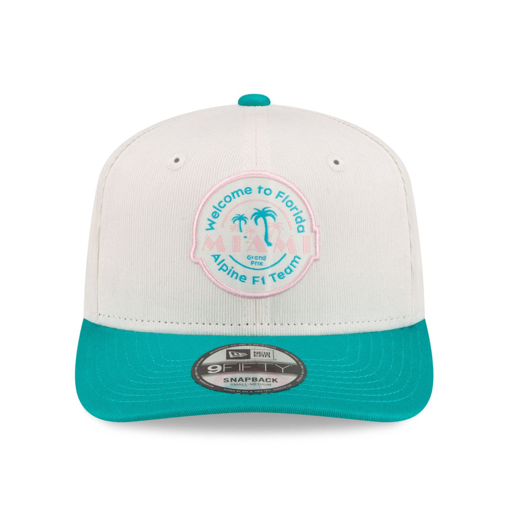 2024 Alpine Racing F1™ Team Miami GP NEW ERA® 9FORTY Men's Cap - Ivory