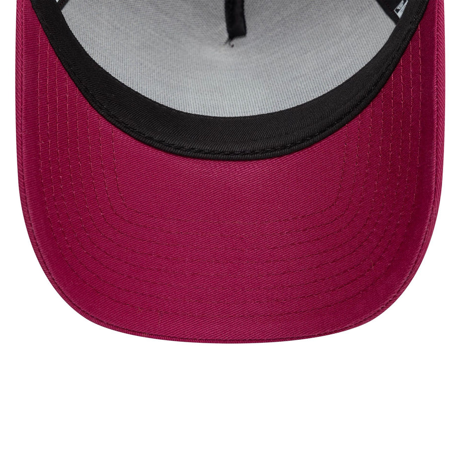 2025 AC Milan Seasonal 9FORTY A-Frame Trucker Adult Cap - Dark Red