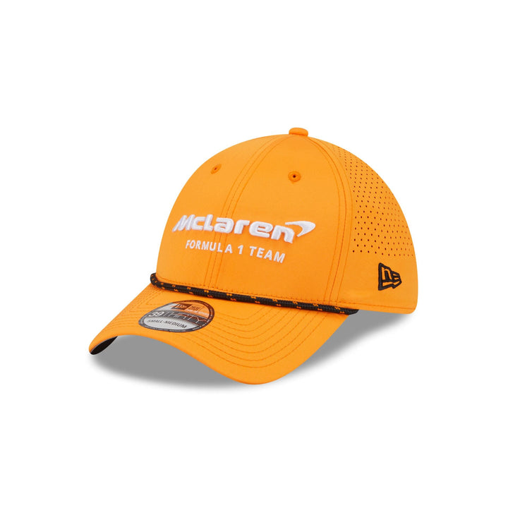 2025 McLaren F1™ Team 39Thirty Stretch Fit Rope Baseball Men's Cap - Papaya