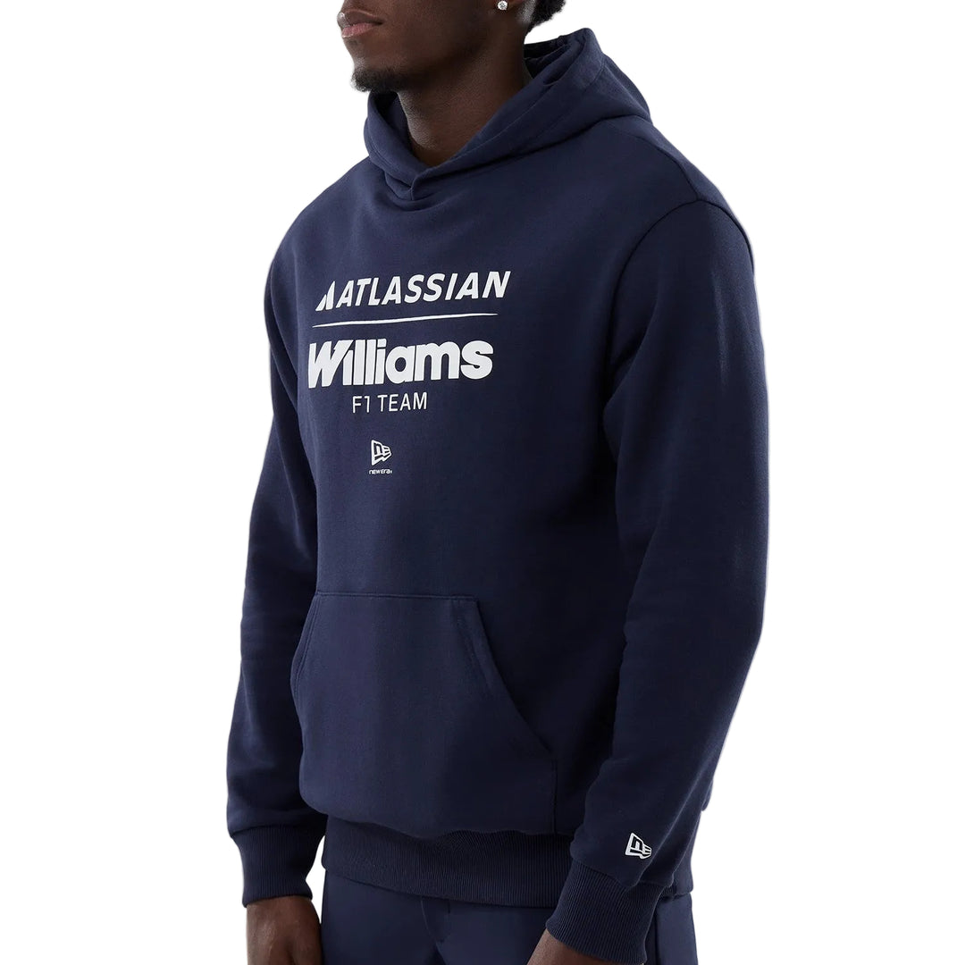 2026 Atlassian Williams Racing F1™ Team Essential Oversized Hoodie - Navy