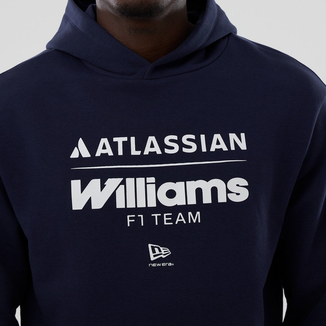 2026 Atlassian Williams Racing F1™ Team Essential Oversized Hoodie - Navy