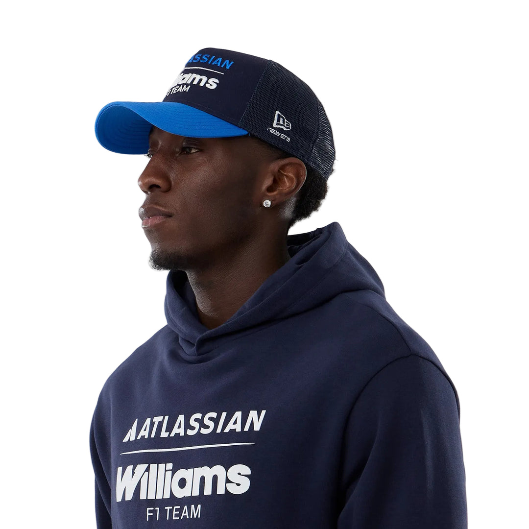 2026 Atlassian Williams Racing F1™ Team Essential Oversized Hoodie - Navy