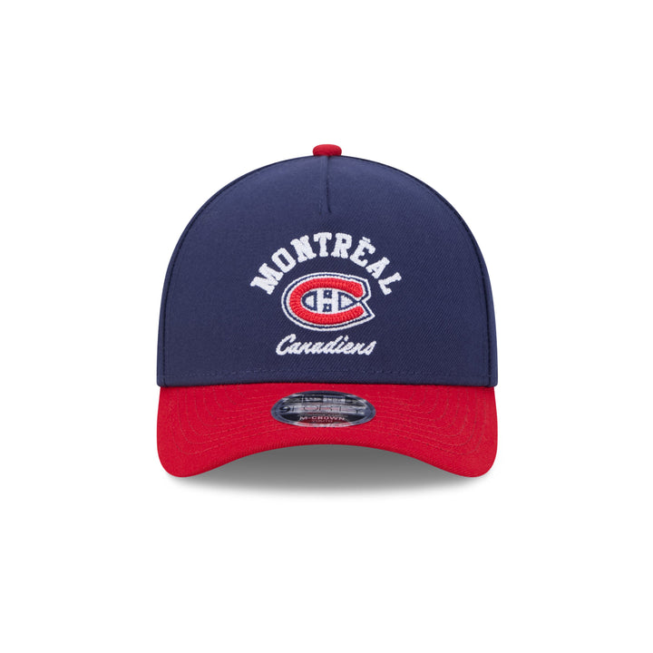 Montreal Canadiens NHL® 9FORTY Stretch Snap Youth/Child Cap - Navy/Red