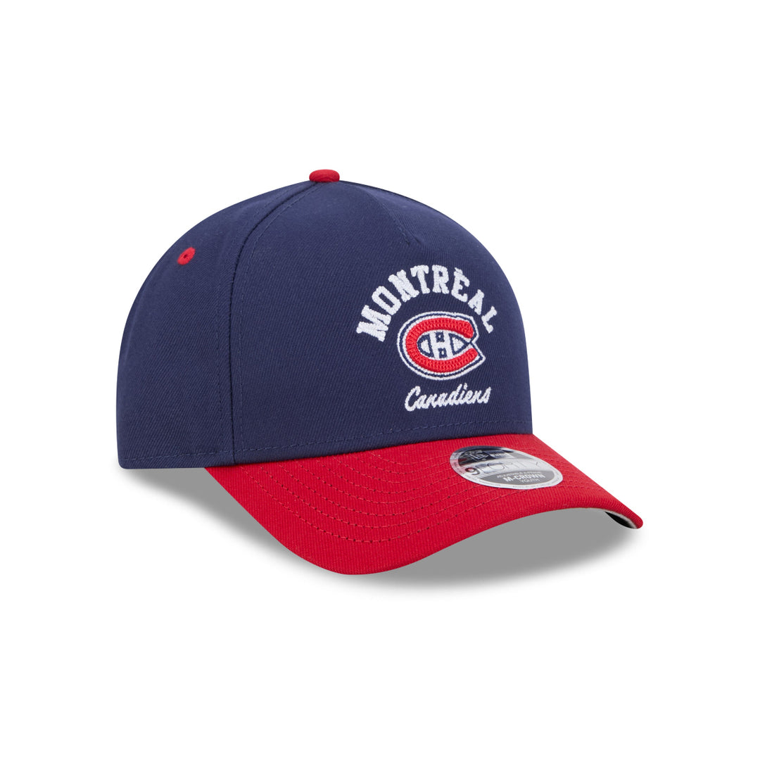Montreal Canadiens NHL® 9FORTY Stretch Snap Youth/Child Cap - Navy/Red