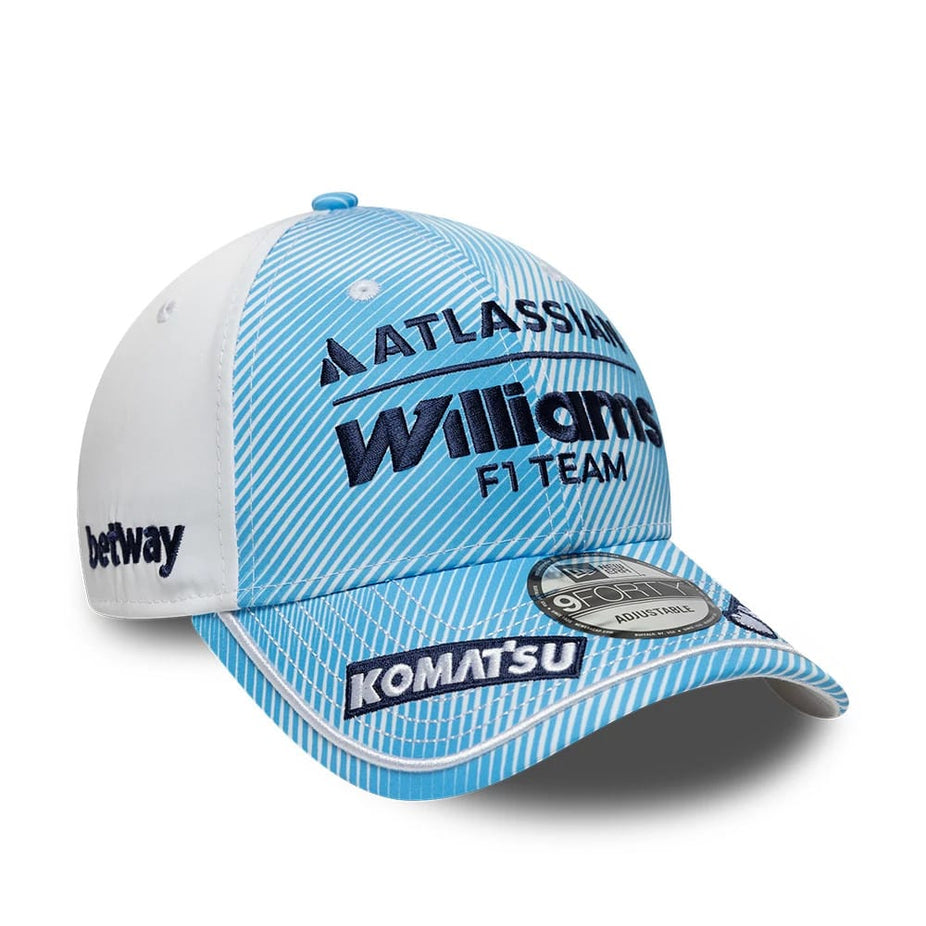 2026 Atlassian Williams Racing F1™ Team Carlos Sainz Madrid 9FORTY Special Edition Cap - White/Blue