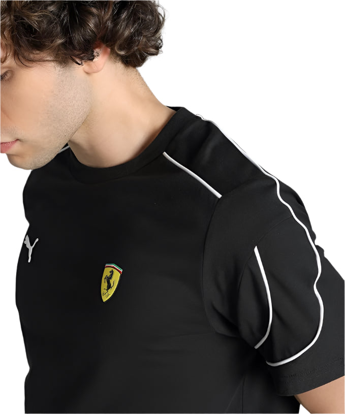 Scuderia Ferrari Race MT7 Men's Tee - Black