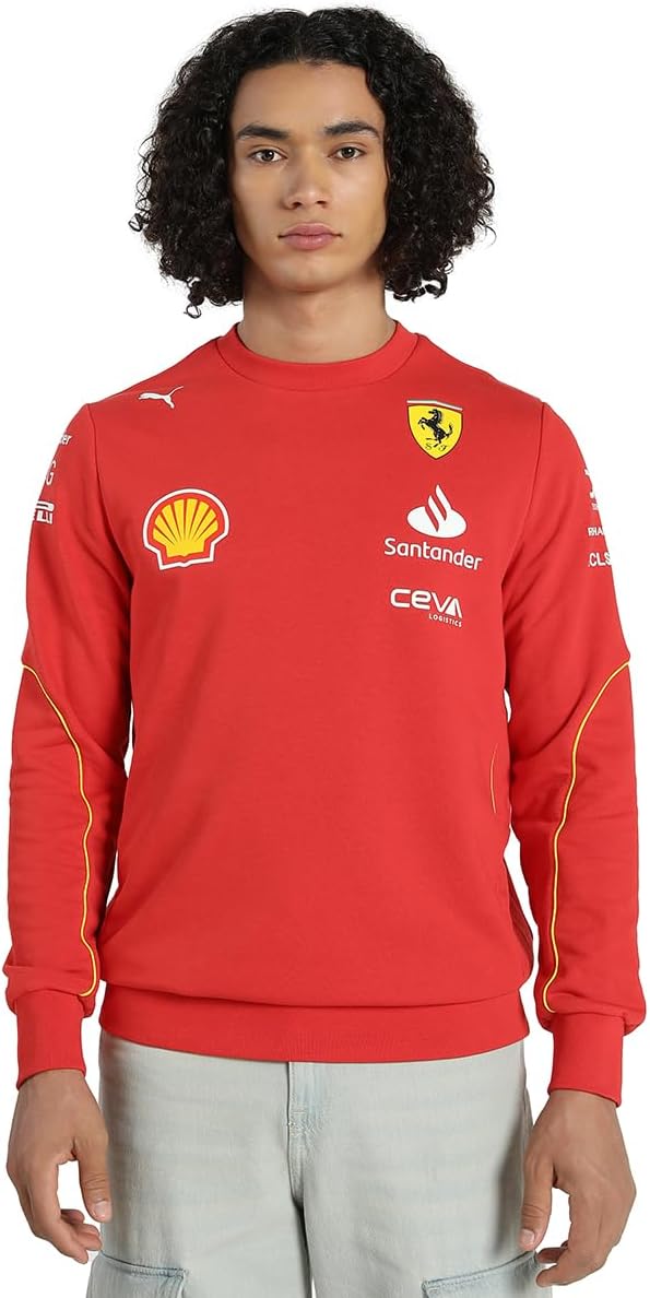 Puma Scuderia Ferrari F1 Team Replica Collection Team Men's Sweatshirt - Red