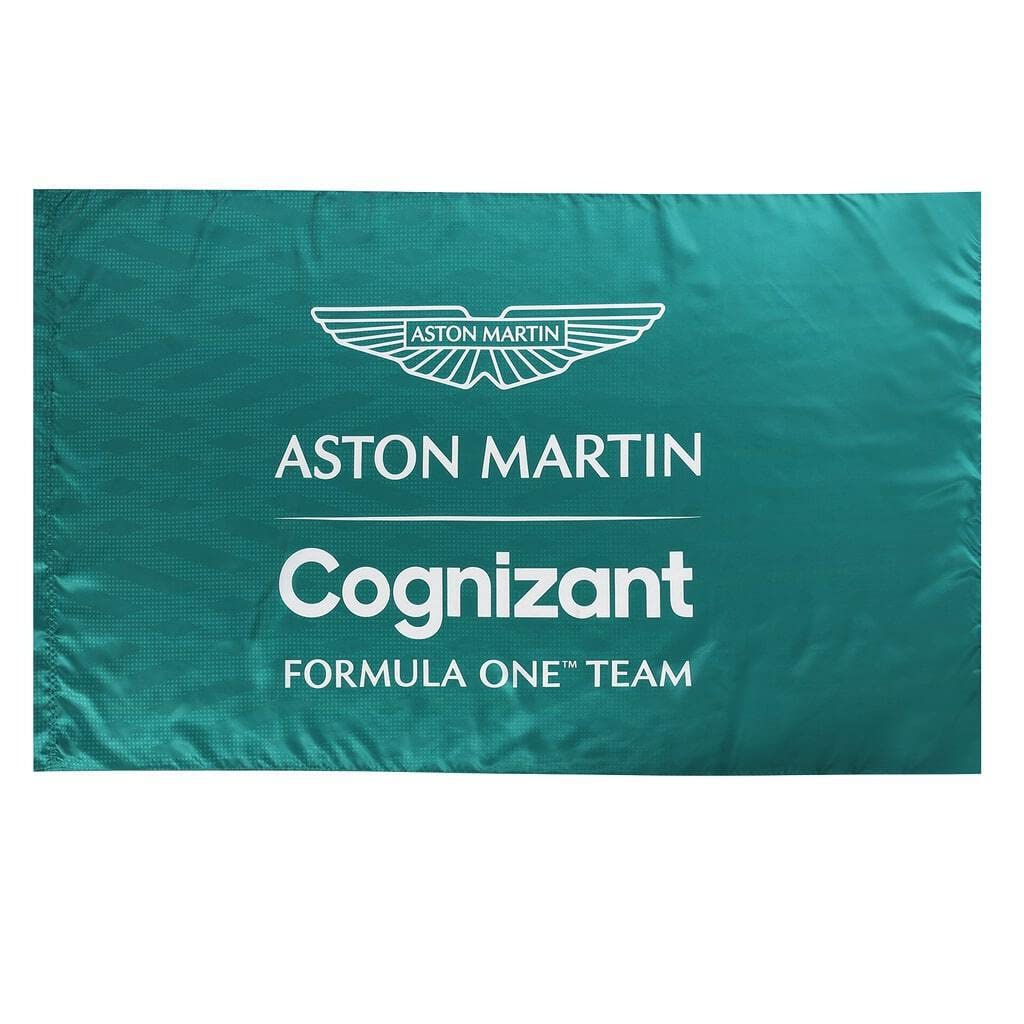 Aston Martin F1 Team Large Flag - Green