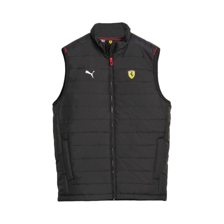 2024 Puma Scuderia Ferrari F1™ Team Men's Sleeveless Padded Vest - Black