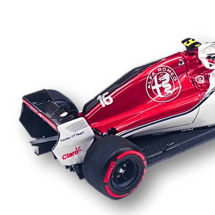 2018 Charles Leclerc Alfa Romeo 1:43 Scale Model Car