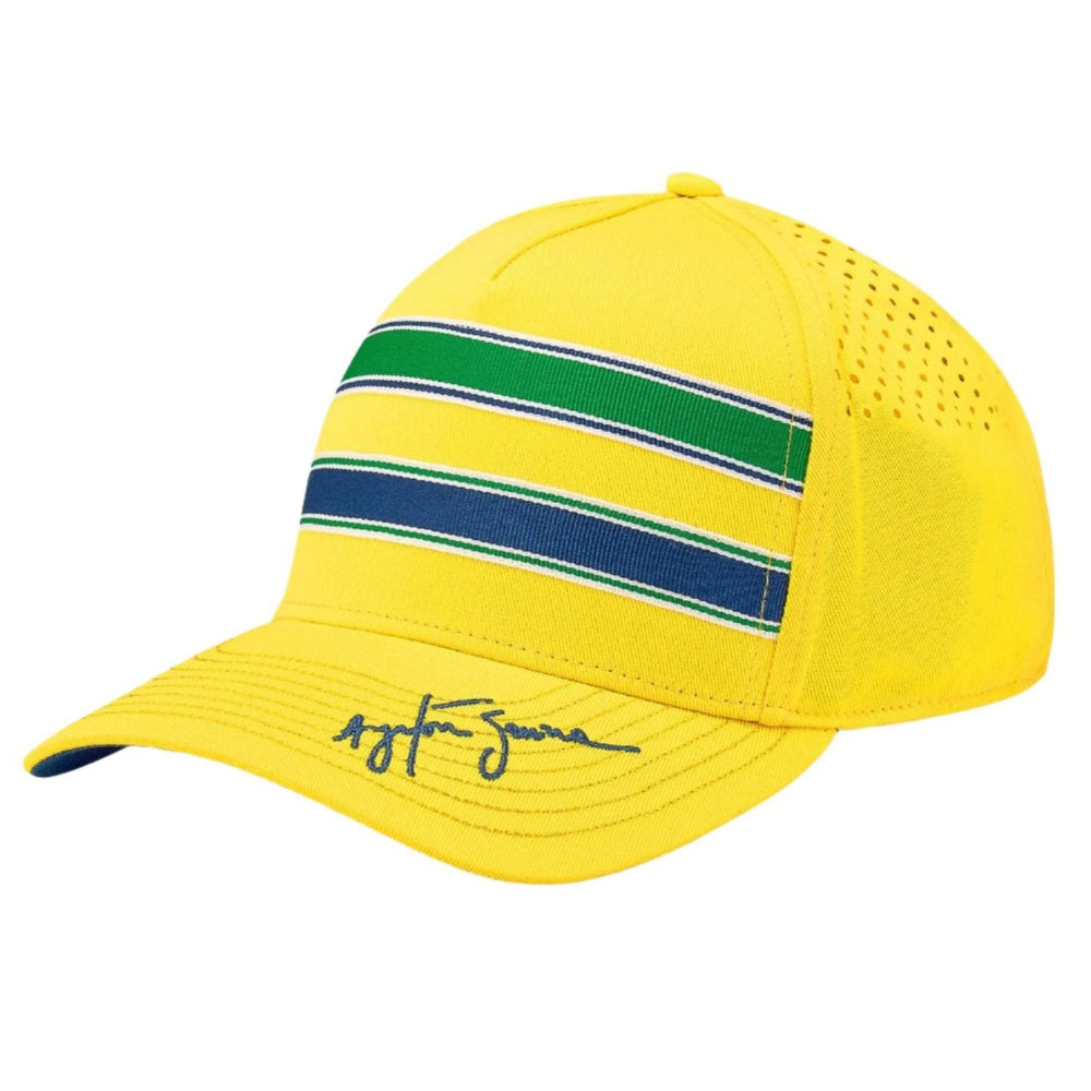 Ayrton Senna Stripe Baseball Cap