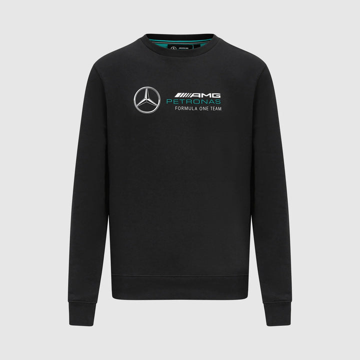 Mercedes AMG Petronas F1™ Mens Crew Black Men's Sweatshirt - Black