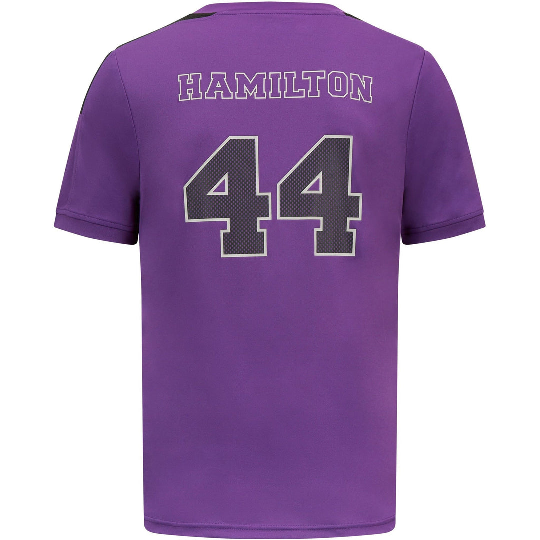 Mercedes AMG Petronas F1™ Lewis Hamilton Driver Sports T-Shirt - Men - Purple