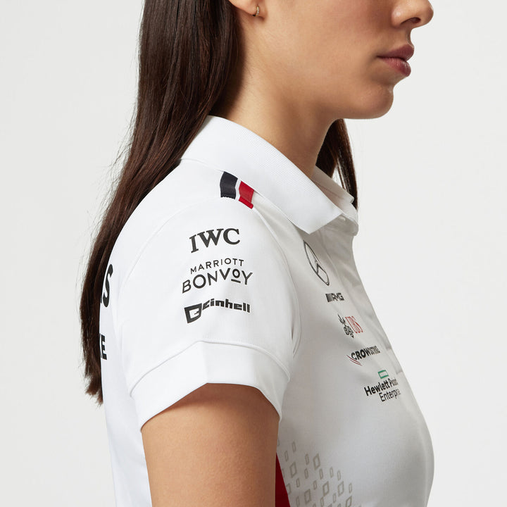 Mercedes-AMG F1 Women's Team Polo - White