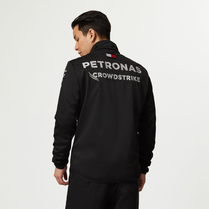 2023 Mercedes Benz AMG Petronas F1™ Team Softshell Jacket Adult - Men - Black