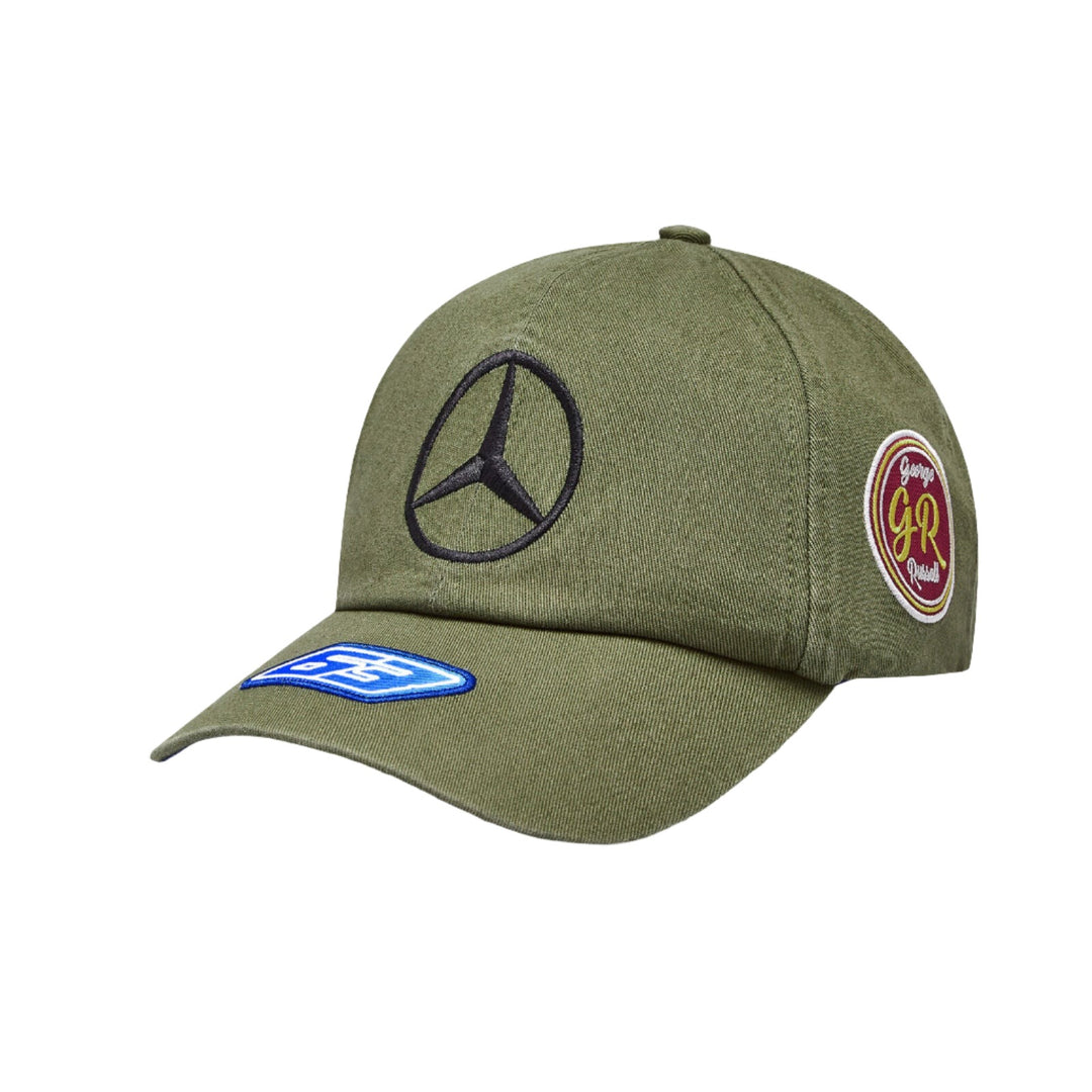2024 Mercedes AMG F1™ Team George Russell Vintage Adult Cap - Military Green