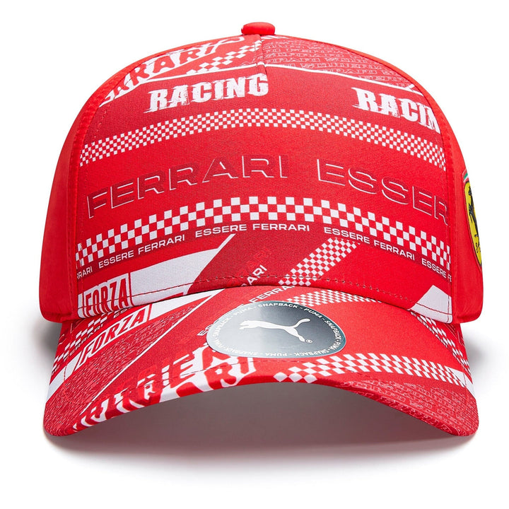 Gorra gráfica para adultos Puma Scuderia Ferrari F1™ - Rojo/Negro