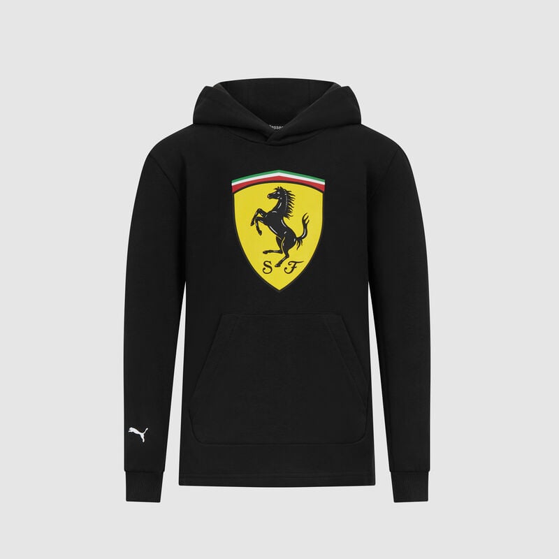Scuderia Ferrari F1™ Shield Kids Hoodie- Black – FANABOX™