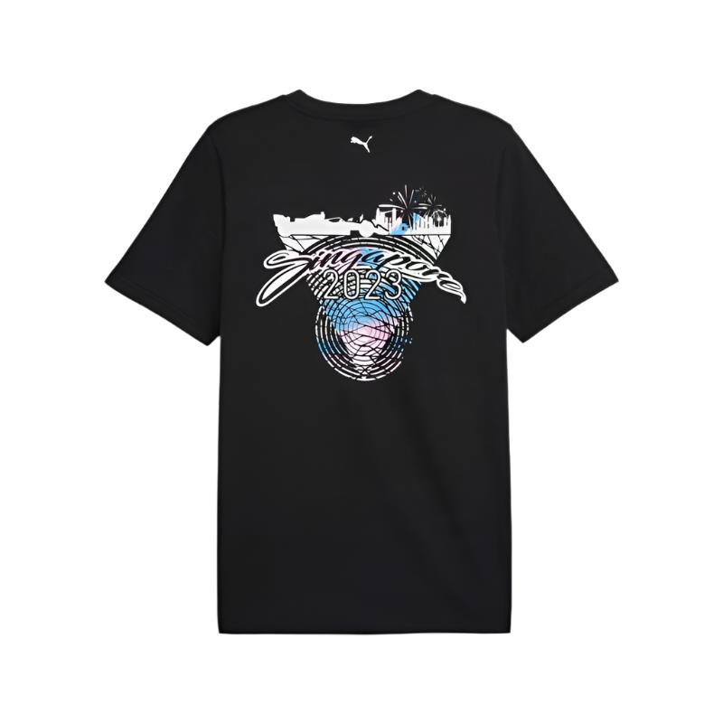 Mercedes AMG F1™ Singapore GP Special Edition Men's T-shirt - White/Black