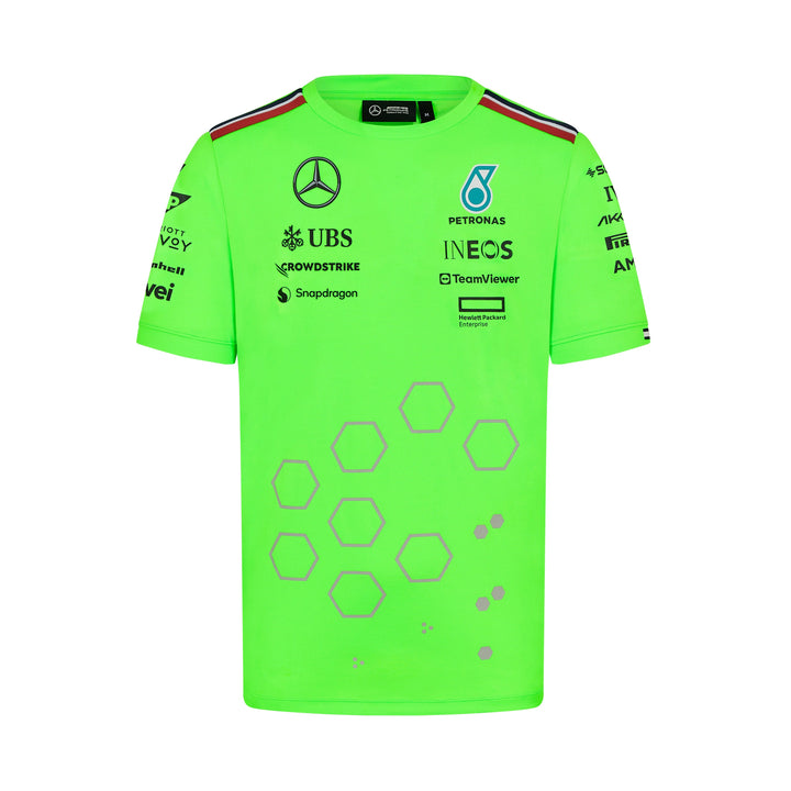 2024 Mercedes AMG F1™ Men's Set Up Team T-shirt - Green