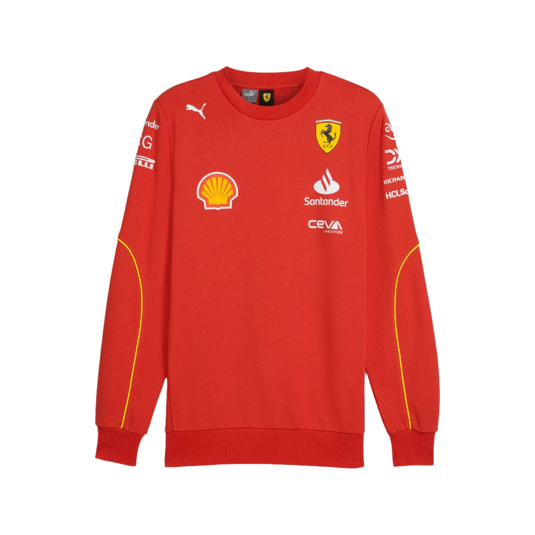 2024 Scuderia Ferrari F1™ Team Men's Sweatshirt - Burnt Red