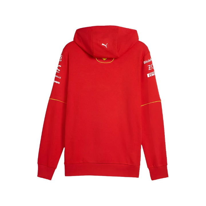 2024 Puma Scuderia Ferrari F1 Team Hooded Sweatshirt Men Red