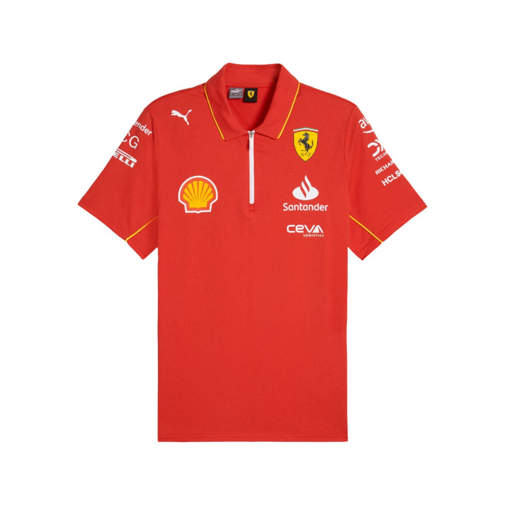 2024 SCUDERIA FERRARI F1™ MEN'S TEAM POLO  - RED