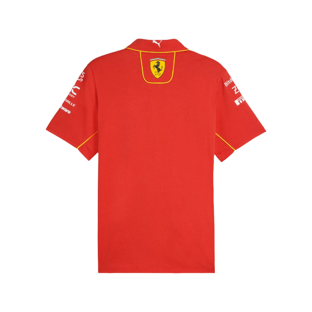 2024 SCUDERIA FERRARI F1™ MEN'S TEAM POLO  - RED