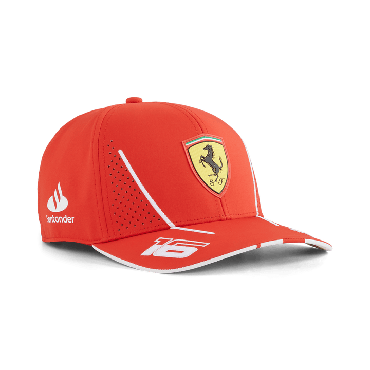 Gorra de béisbol para hombre Scuderia Ferrari Formula 1™ Charles Leclerc 2024 - Rojo