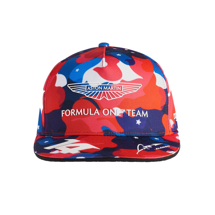 2023 Aston Martin F1™ Fernando Alonso USA GP Limited Edition Men's Cap - Multicolor
