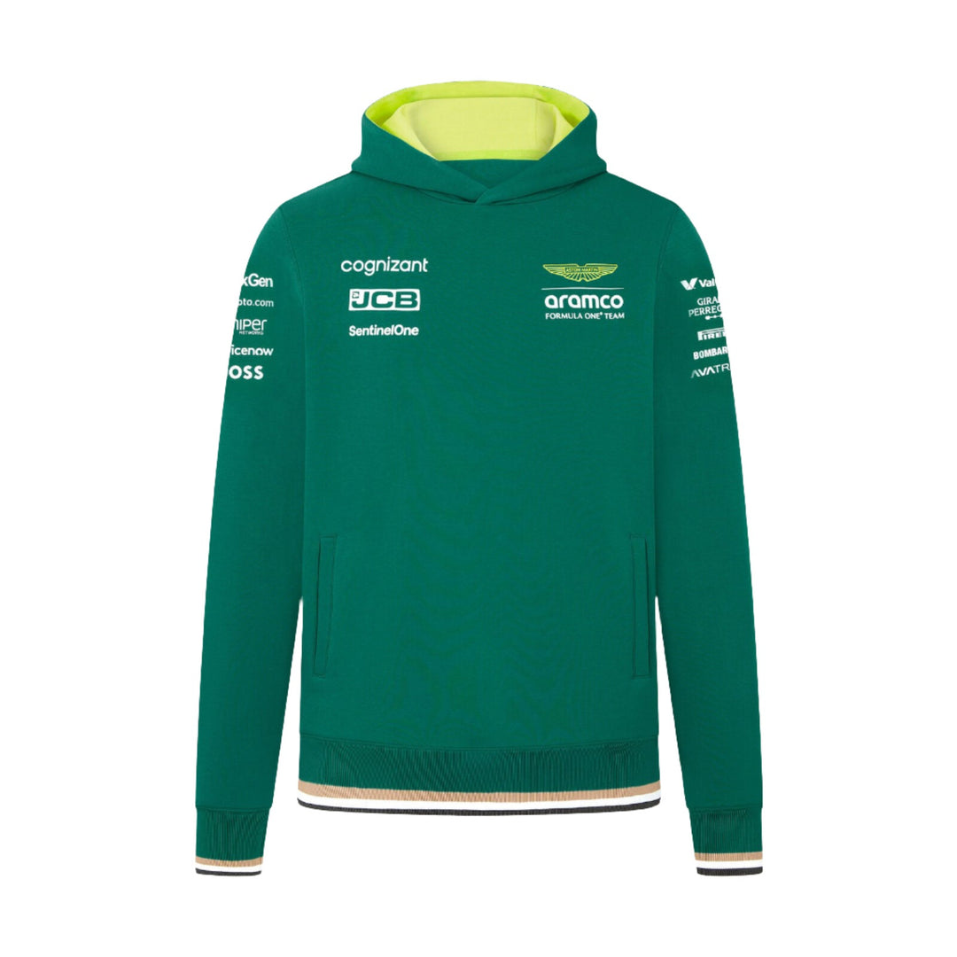 2024 Aston Martin F1™ Team Official Men's Pullover Hooded Sweatshirt  - Green