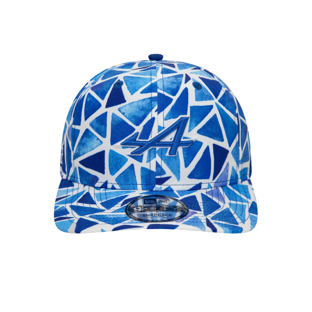 2024 Alpine Racing F1™ Team Spanish GP New Era 9FIFTY  Men's Cap- White and Blue