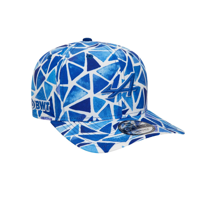 2024 Alpine Racing F1™ Team Spanish GP New Era 9FIFTY  Men's Cap- White and Blue